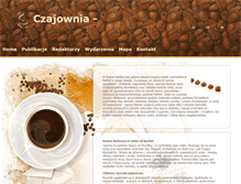 Tablet Screenshot of czajowniawroclaw.pl